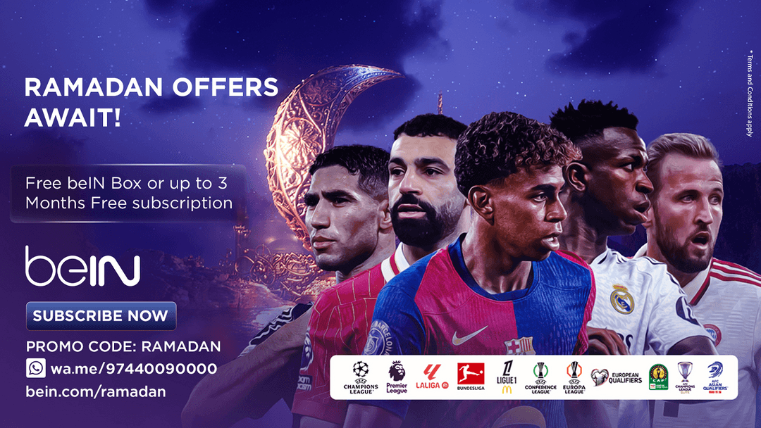 Ramadan Offers Await! beIN SPORTS